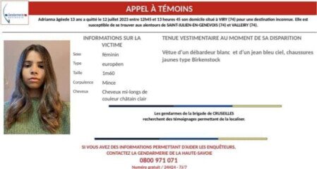 Disparition à Viry