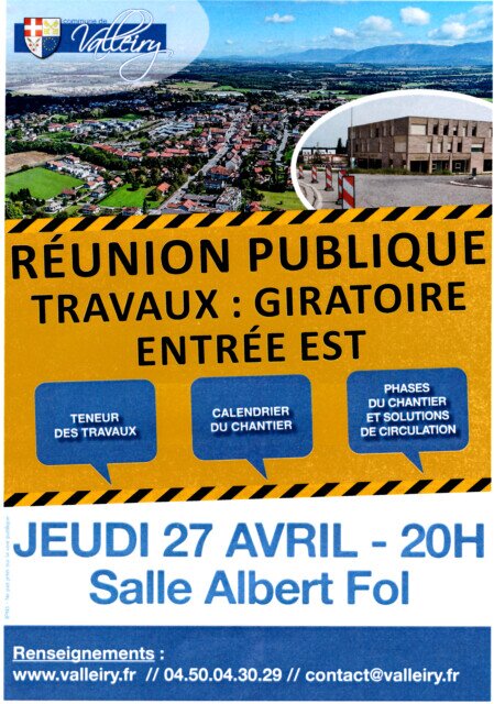 Travaux route de St Julien