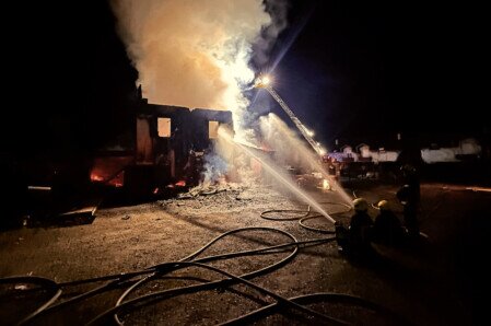 Incendie à Vulbens